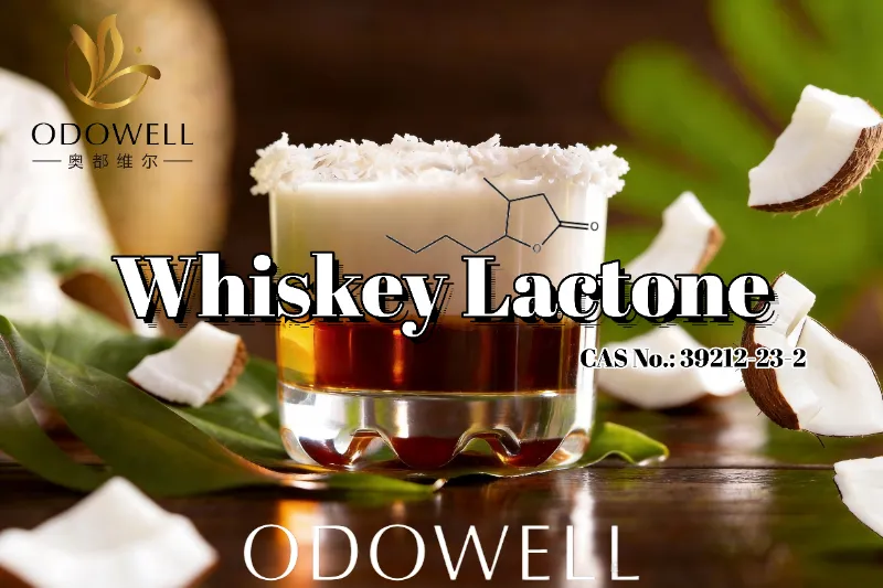 ​ODOWELL, Fıçıda Dinlendirilmiş, Hindistan Cevizli ve Kızartılmış Aroma Uygulamaları için Viski Laktonunu Öneriyor