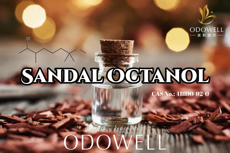 ​ODOWELL, Temiz Sandal Ağacı ve Çiçeksi-Odunsu Koku Uygulamaları için Sandal Oktanol'ü Tavsiye Ediyor